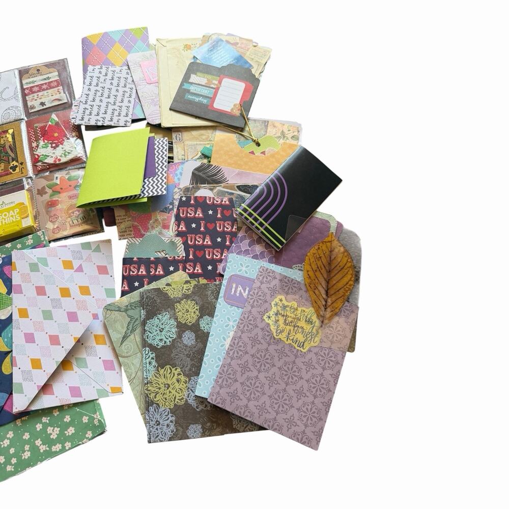 Mixed Scrapbook Sticker Ephemera Lot Junk Journal Planner Craft Paper Supplies - Picture 4 of 16